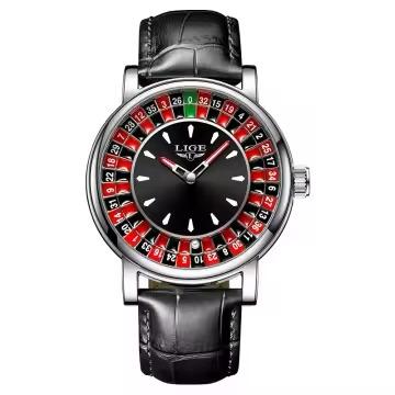 LIGE Roulette Dial Watch